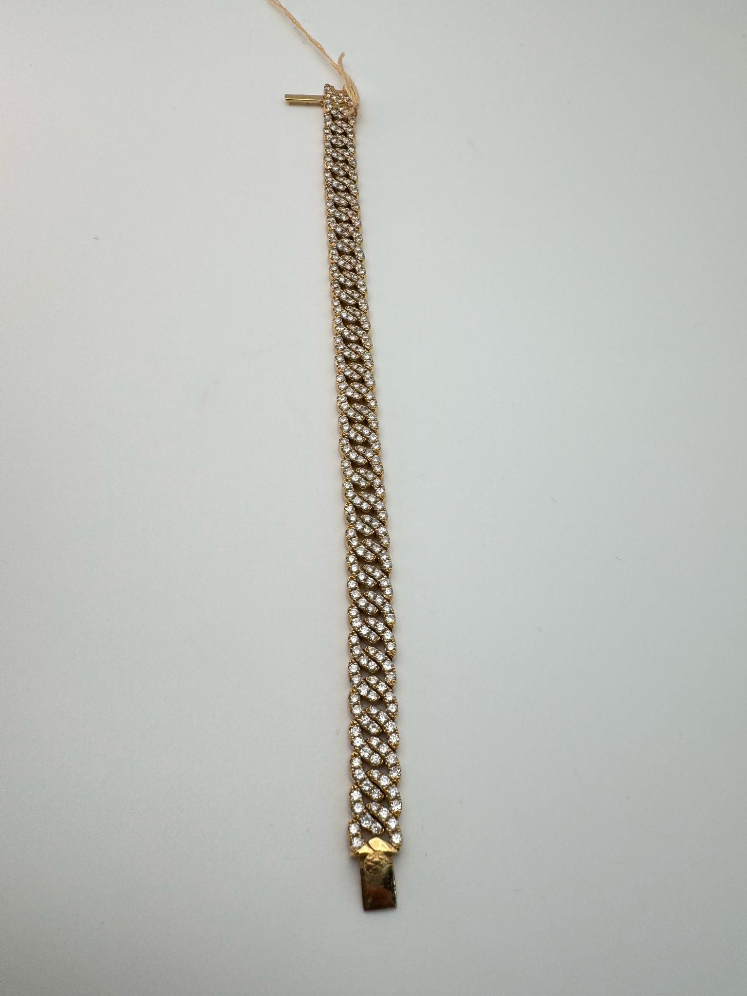 10k Gold Bracelet with 6 Carat Real Diamond