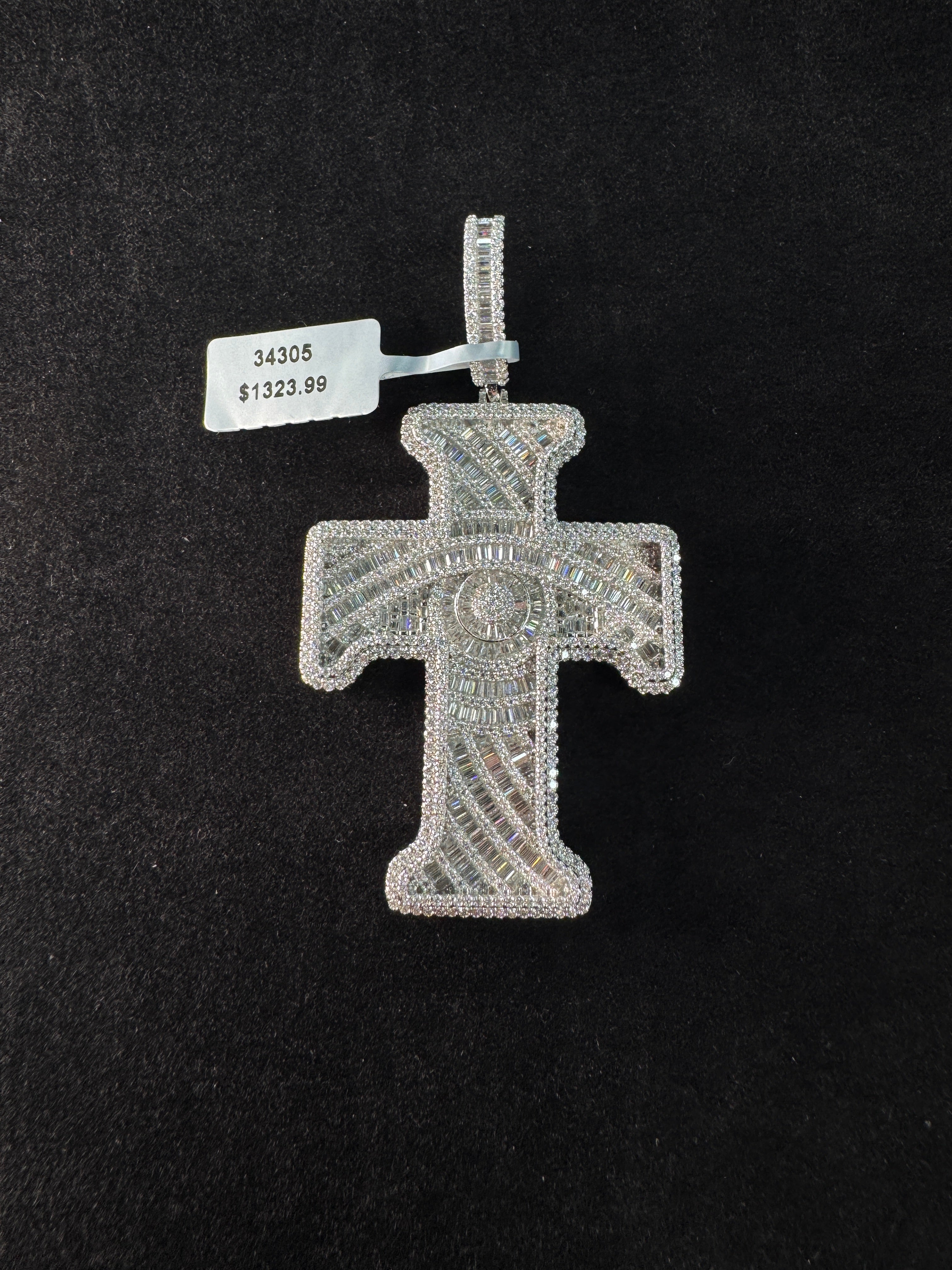 .925 cross pendant